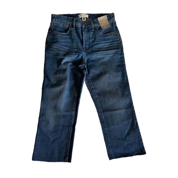 Madewell midrise 90s straight leg crop SIZE 27 NWT - Picture 1 of 9